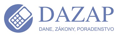DAZAP, s. r. o. - Dane, zákony a poradenstvo Logo